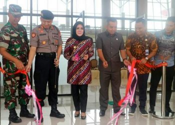 Wabup Seruyan Resmikan Penerbangan Perdana  Pesawat Susi Air