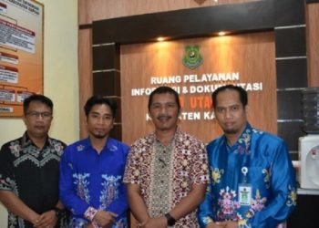 Diskominfosantik Pulang Pisau Kunjungi Diskominfo Kapuas