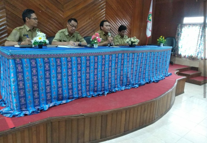 Disdik Kapuas Gelar Rapat Rakor Operator jenjang SD dan SMP se Kabupaten Kapuas.
