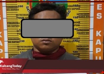 Polisi Tangkap Budak Sabu Ditepi Jalan Trans Kalimantan
