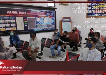Polres Kotim Berikan Sosialisasi Covid-19 Kepada Para Sopir