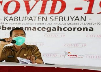 Hindari Dampak Corona, Bupati Seruyan Ajak Warga Bercocok Tanam