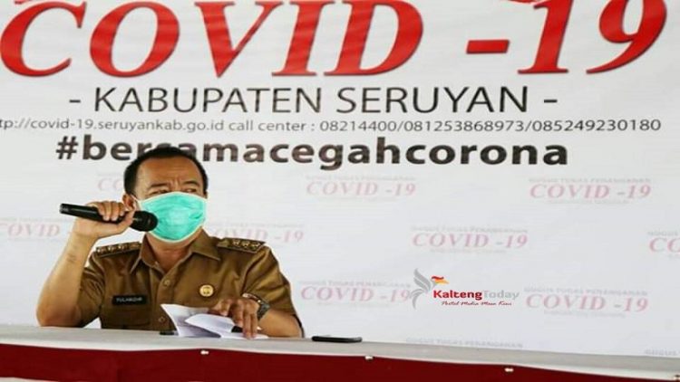 Hindari Dampak Corona, Bupati Seruyan Ajak Warga Bercocok Tanam