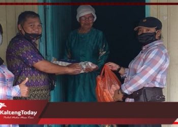 80 Paket Bantuan Sembako Dibagikan Warga Peduli Kasih