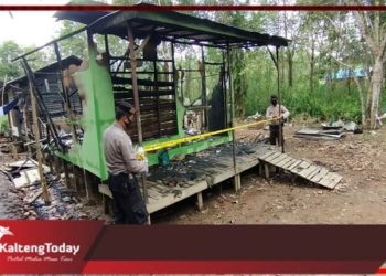 Satu Rumah Habis Terbakar Usai Menanak Nasi