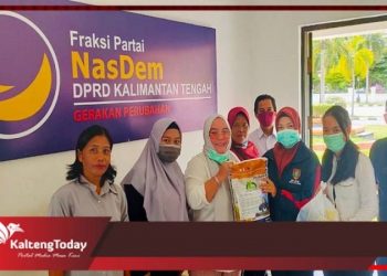 Partai Nasdem Kalteng Terus Berbagi