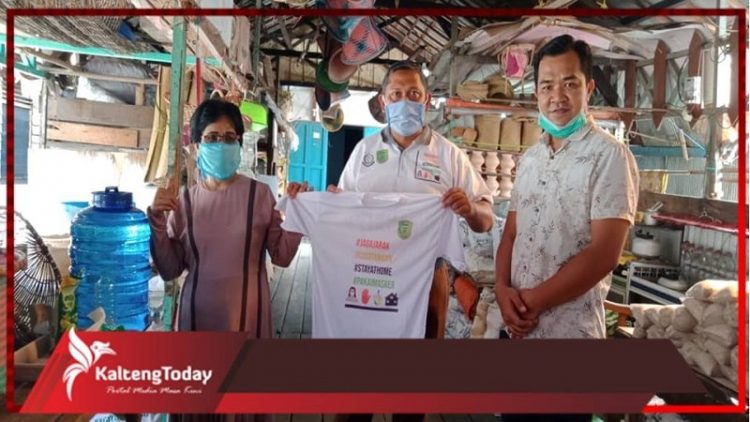 Ketua DPRD Pulang Pisau Harapkan Pedagang Pasar Jadi Duta Pencegahan Covid-19