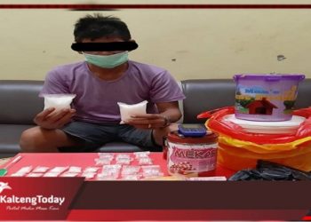 Bandar Narkoba 2 Ons Lebih di Gumas Berhasil Diamankan