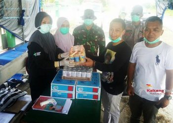 Anggota DPRD Kalteng Serahkan Bantuan