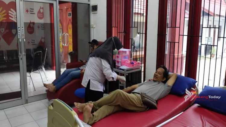 Unit Donor Darah PMI Sampit Memerlukan Darah Golongan B dan O