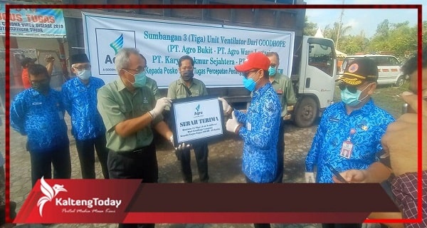 PT. Agro Indomas dan Rim Kapital Serahkan Bantuan Ventilator Senilai 1.8 Miliyar