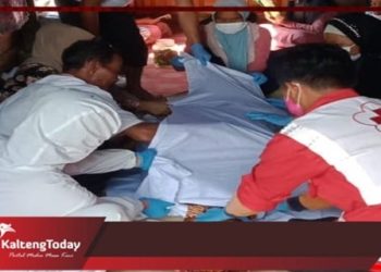 Korban Tenggelam di Sungai Mentaya Ditemukan Sudah Tidak Bernyawa