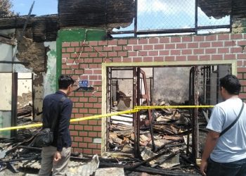 Ketua DPRD Kapuas Turut Berbela Sungkawa Musibah Kebakaran Pastoran