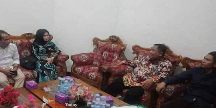 Kunjungan DPRD Hulu Sungai Selatan di ruang kerja Sekretaris DPRD Kapus