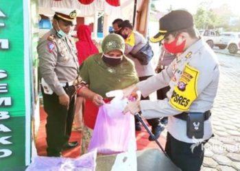 Polres Gumas Luncurkan ATM Sembako Kalakai