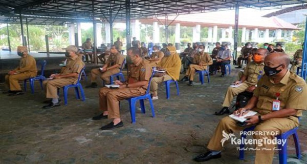 Bupati Seruyan Kumpulkan Dan Cek Keberadaan Seluruh Kepala SOPD