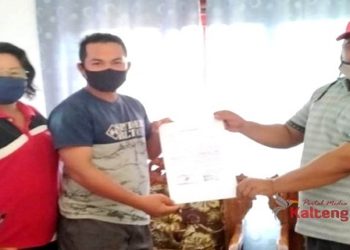 Warga Tumbang Miwan Gumas Tolak Bantuan Dari Kemensos RI