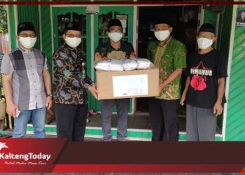 NU Kotim Salurkan 12 Ribu Masker