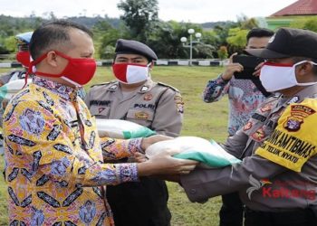 Bupati Gunung Mas Mengapresiasi Bansos dari Kapolri