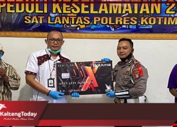 275 Sopir dan Tukang Ojek Di Kotim Terima Bantuan Uang Tunai Dari Pemerintah