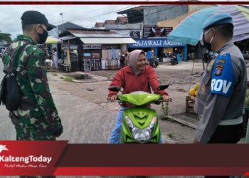 Polisi Minta Warga Palangka Raya, Kembali Pulang, Jika Tak Gunakan Masker