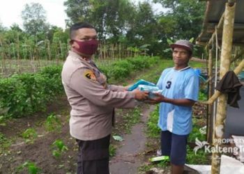 Polsek Hanau Intensifkan Penyaluran Bantuan Bagi Petani Kecil