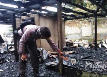 Villa Milik Warga Pangkalan Bun Di Pembuang Hulu Ludes Terbakar