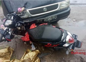 Tabrakan Mobil Pickup dan Motor Scopy Tewaskan Bapak dan Anak