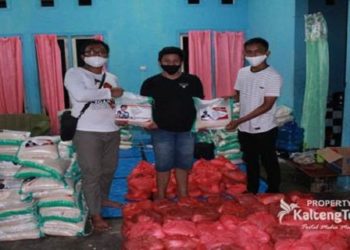Program Bantuan 100 Ribu Sembako Gubernur Kalteng Diapresiasi Warga
