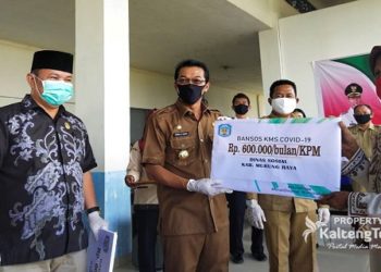 1.410 KPM Mendapat Bantuan Sosial KMS Dari Pemkab Mura