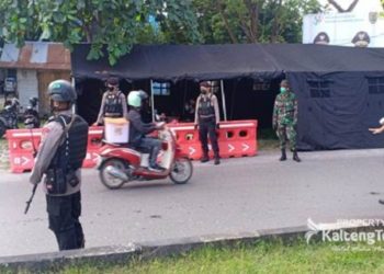 Posko Pengawasan Covid-19 Palangka Raya Utamakan Edukasi Ke Masyarakat
