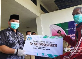 Dewan Apresiasi Pemda Mura Salurkan Bantuan Sosial KMS Covid-19