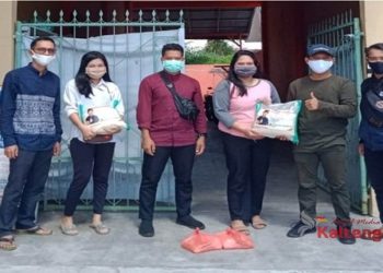Progam 100 Ribu Paket Sembako Gubernur Kalteng Menyebar Hingga Pedalaman
