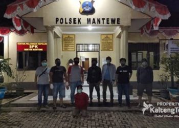 Maling Apes, Curi Handphone di Kapuas Tertangkap Di Kalsel
