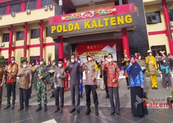 Peringati Hari Lahir Pancasila, Polda Kalteng Kembali Distribusikan Bantuan Sosial Untuk Masyarakat