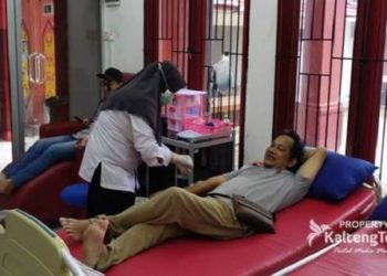 Bulan Puasa, UDD PMI Sampit Tetap Buka Pendonor Darah