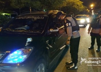 Lakukan Patroli Jam Malam PSBB Palangka Raya, Polisi Temukan Toko Buka