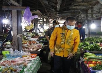 Bupati Gumas dan Forkompinda Pantau Pasar Kuala Kurun