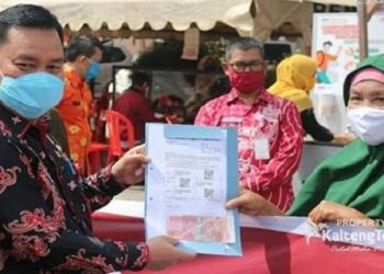 Bantuan Pemkab Kotim Untuk Warga Terdampak Covid-19 Mulai Di Salurkan