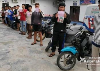 Balapan liar, Puluhan Remaja Di Ciduk Polisi