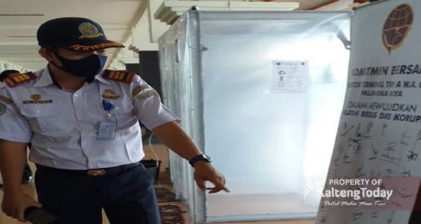 Aktivitas Bus Di Terminal WA Gara Palangka Raya Dibatasi