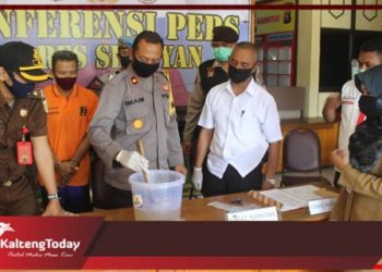 Polres Seruyan Musnahkan Sabu Seberat 1,19 Gram