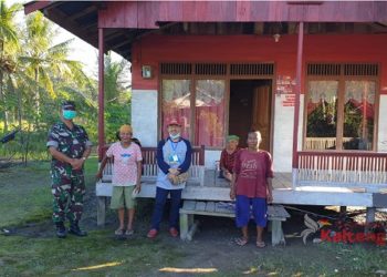 Bupati Seruyan Cek Penyaluran Bantuan Dampak Covid-19