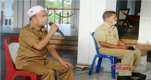 Bupati Seruyan Minta Warga Kooperatif Saat Rapid Test Massal Digelar