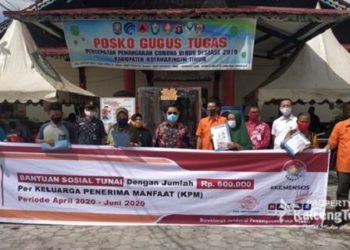 Ini Jawaban Dinsos Kotim Soal Pembagian Sembako Belum Merata
