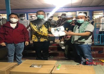 Gubernur Kalteng Salurkan Enam Ribu Masker Bagi Warga Gumas