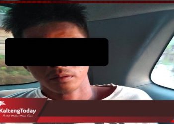 Pelarian Penjambret Ini Berakhir di Posko Covid 19 Tamban Catur