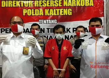 Bawa Sabu 511,889 gram, Direktorat Nakoba Polda Kalteng, Amankan Seorang Pelaku Jaringan Sampit