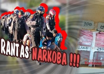 grebek sarang narkoba puntun