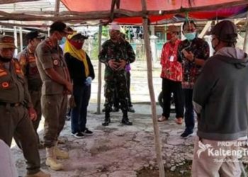Tim Gugus Tugas Covid-19 Perketat Pengawasan Pasar di Pulang Pisau